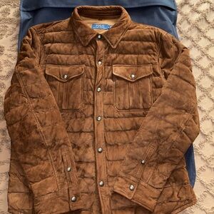 Polo Ralph Lauren Tan Suede Jacket